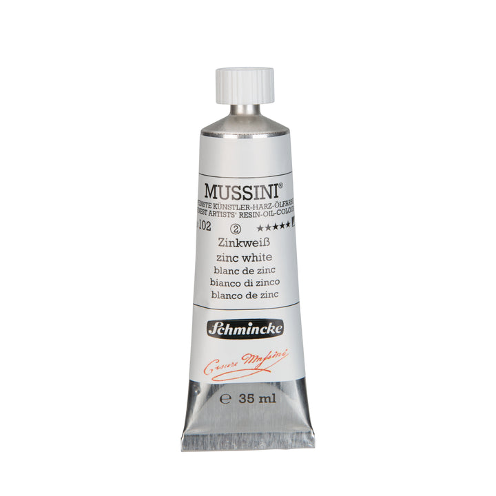Zinc White Mussini 35ml