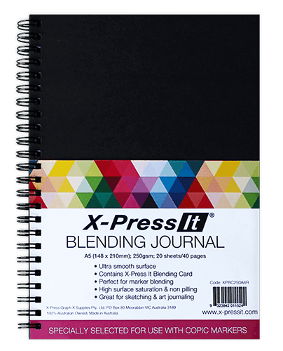 X-Press It Blending Journal 250gsm A5 - Click Image to Close