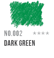 002 Dark Green Conte Pastel Pencil