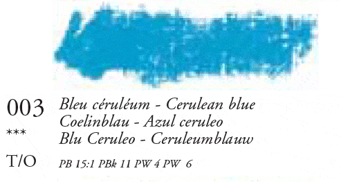 003 Cerulean Blue Sennelier Oil Pastel