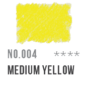 004 Yellow Medium Conte Pastel Pencil