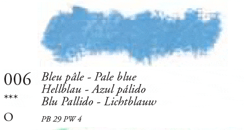 006 Pale Blue Large Sennelier Oil Pastel - Click Image to Close