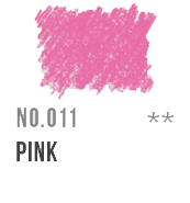 011 Pink Conte Pastel Pencil