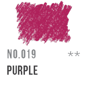 019 Purple Conte Pastel Pencil