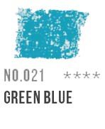 021 Green Blue Conte Crayon