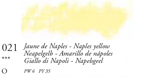 021 Naples Yellow Large Sennelier Oil Pastel