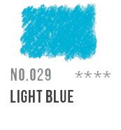 029 Light Blue Conte Pastel Pencil