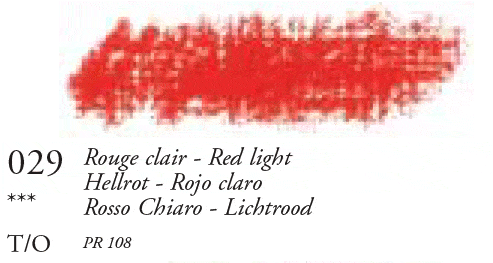 029 Red Light Sennelier Oil Pastel