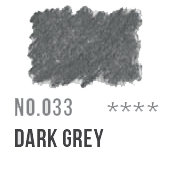 033 Dark Grey Conte Pastel Pencil - Click Image to Close