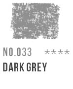 033 Dark Grey Conte Crayon