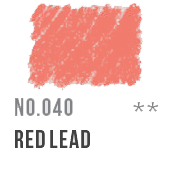 040 Red Lead Conte Pastel Pencil