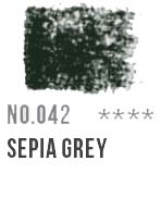 042 Sepia Grey Conte Crayon