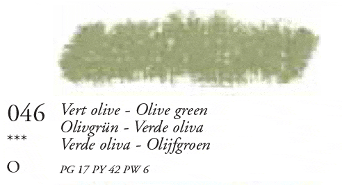 046 Olive Green Large Sennelier Oil Pastel
