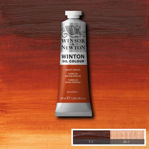 Burnt Sienna Winton 200ml - Click Image to Close