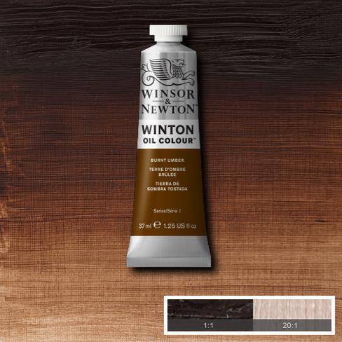 Burnt Umber Winton 37ml - Click Image to Close