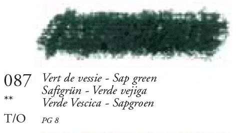 087 Sap Green Sennelier Oil Pastel
