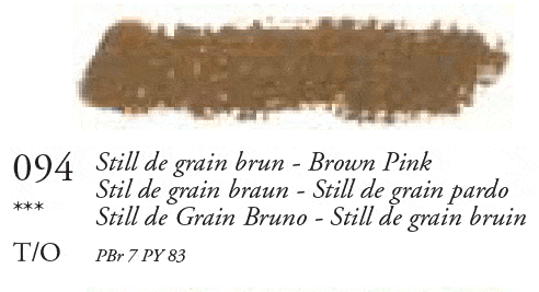 094 Brown Pink Sennelier Oil Pastel - Click Image to Close