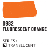 Fluro Orange Liquitex Marker Wide 15mm