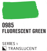 Fluro Green Liquitex Marker Fine 2-4mm