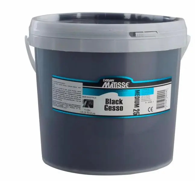 Black Gesso MM25 Matisse 10lt