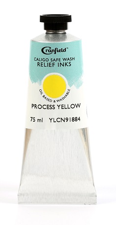 Caligo Safe Wash Relief Ink Process Yellow 75ml