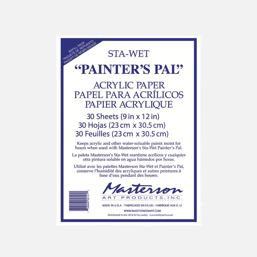 Painters Pal Acrylic Paper Refill 30 sheets Masterson
