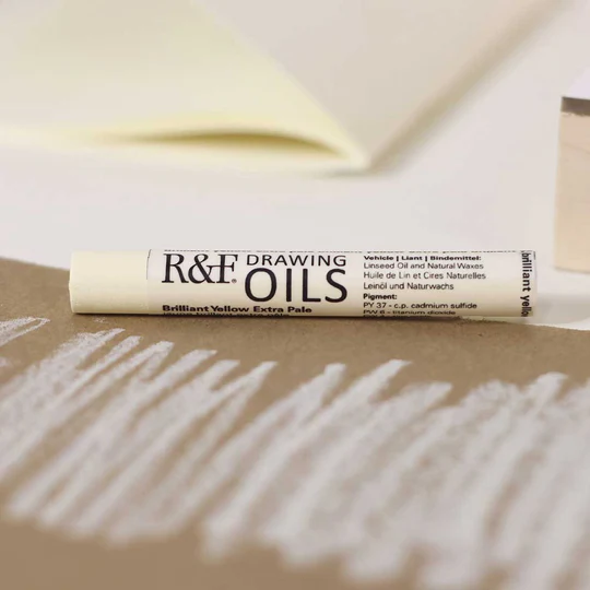 3103 Brilliant Yellow Extra Pale R&F Drawing Oil 12ml