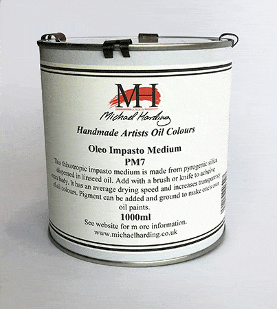 Oleo Impasto Medium Michael Harding PM7 1000ml - Click Image to Close