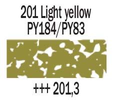 201.3 Light Yellow Rembrandt Soft Pastel - Click Image to Close