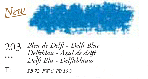 203 Delft Blue Sennelier Oil Pastel