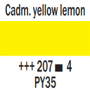 207 Cadmium Yellow Lemon Rembrandt Artist Oil 40ml