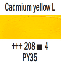 208 Cadmium Yellow Light Rembrandt Artist Oil 40ml