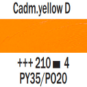 210 Cadmium Yellow Deep Rembrandt Artist Oil 40ml