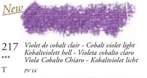 217 Cobalt Violet Light Sennelier Oil Pastel
