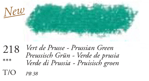 218 Prussian Green Sennelier Oil Pastel