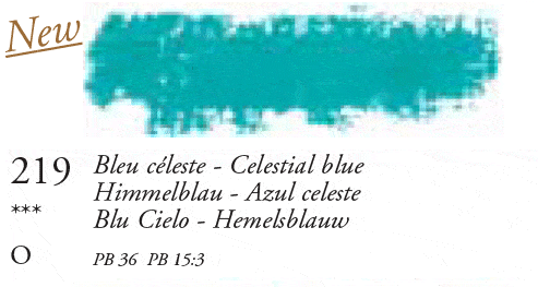 219 Celestial Blue Sennelier Oil Pastel