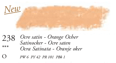 238 Orange Ochre Large Sennelier Oil Pastel - Click Image to Close