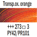 273 Transparent Oxide Orange Rembrandt Artist Oil 40ml