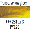 281 Transparent Yellow Green Rembrandt Artist Oil 40ml