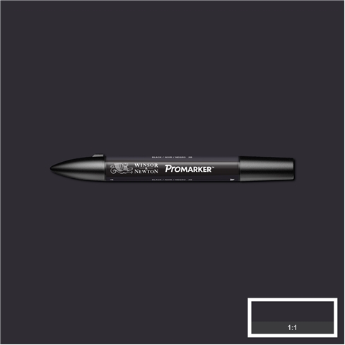 Black (Xb) Winsor Pro Marker - Click Image to Close