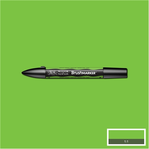 Bright Green (G267) Winsor Brush Marker - Click Image to Close