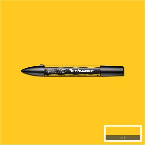 Sunflower (Y156) Winsor Brush Marker - Click Image to Close