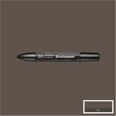 Warm Grey 5 (Wg5) Winsor Brush Marker - Click Image to Close