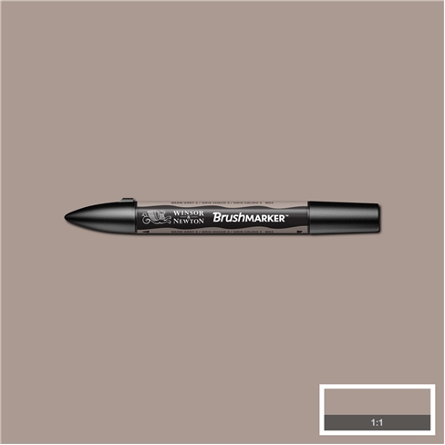Warm Grey 3 (Wg3) Winsor Brush Marker - Click Image to Close