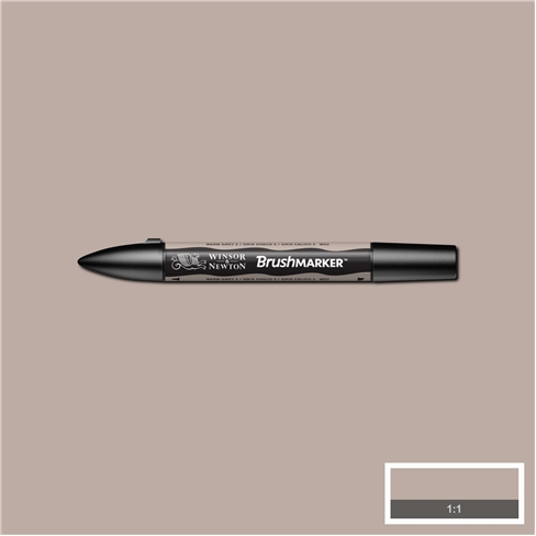 Warm Grey 2 (Wg2) Winsor Brush Marker - Click Image to Close