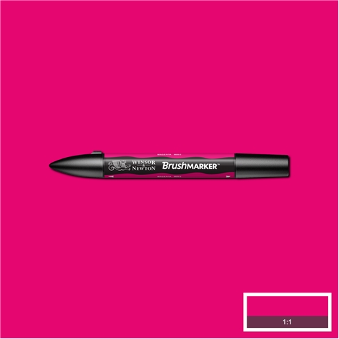 Magenta (M865) Winsor Brush Marker - Click Image to Close