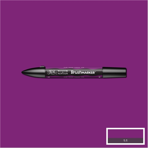 Plum (V735) Winsor Brush Marker - Click Image to Close