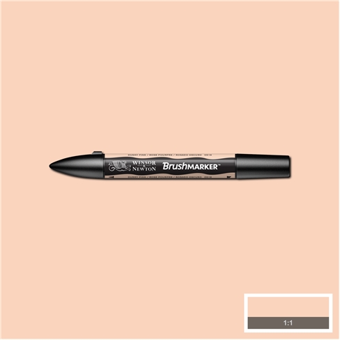 Dusky Pink (O518) Winsor Brush Marker - Click Image to Close