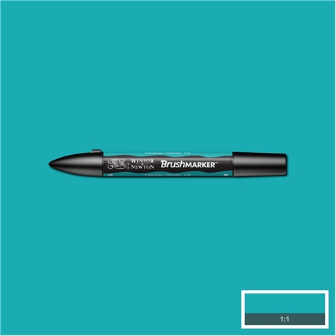 Turquoise (C247) Winsor Brush Marker - Click Image to Close