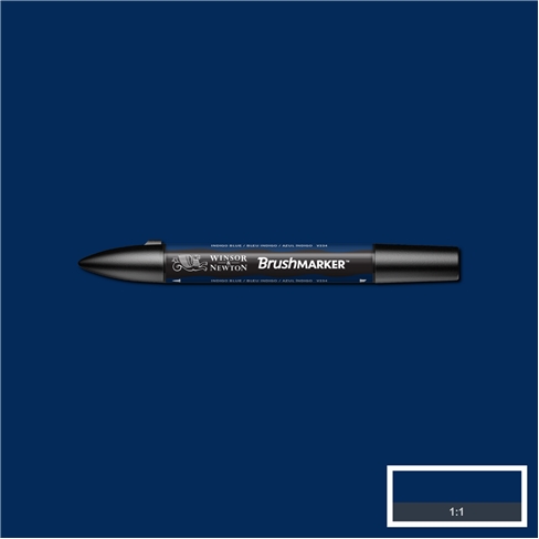 Indigo Blue (V234) Winsor Brush Marker - Click Image to Close